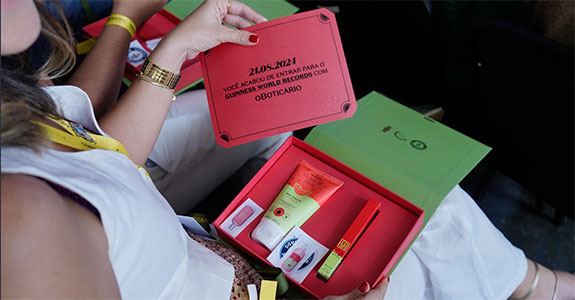 Unboxing recorde das linhas Melancia