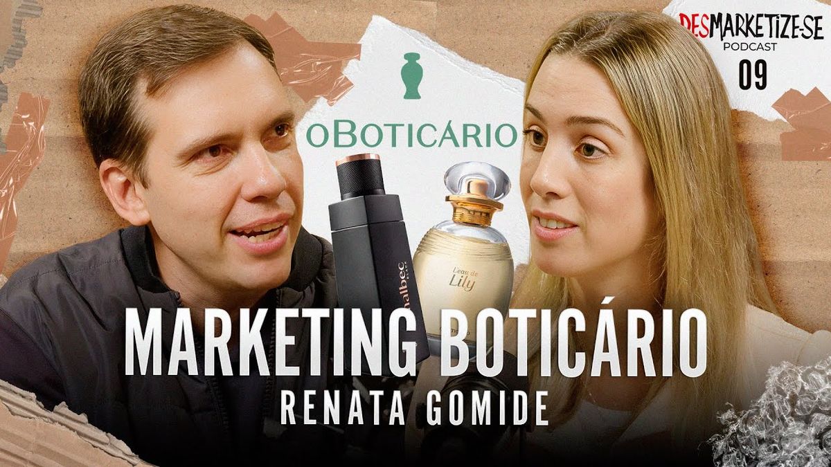 Renata Gomide no podcast Desmarketize-se